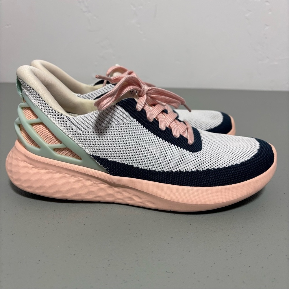 Kizik Athens Bahama Women's Sneakers Athletic Shoes 8.5 Blue Pink Comfort